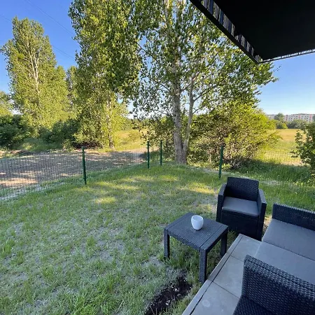 Apartmán Uroczy Apartamet Z Ogrodkiem I Widokiem Na Nature,
